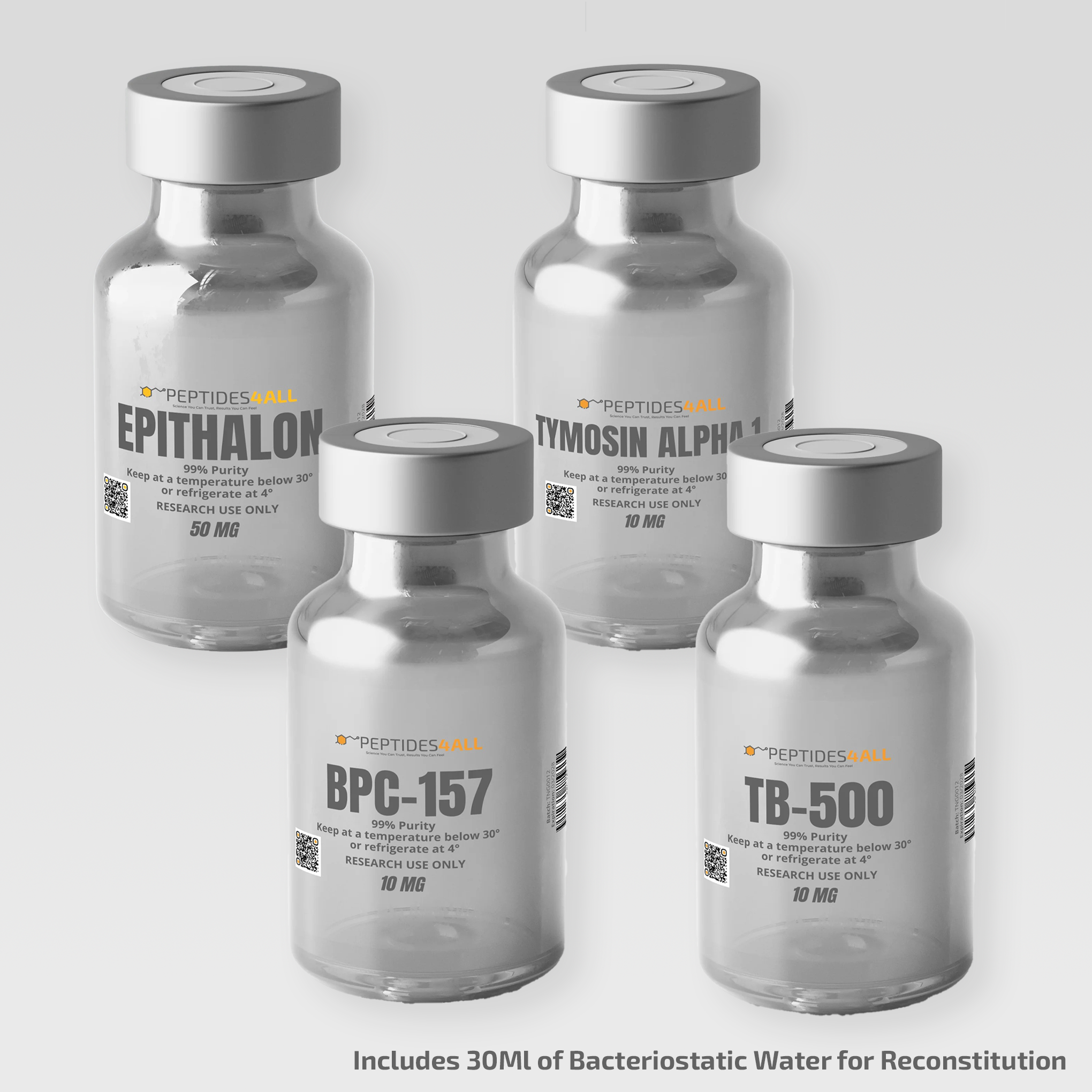 AGE DROP (Epithalon + Thymosin Alpha-1 + BPC-157 + TB-500)