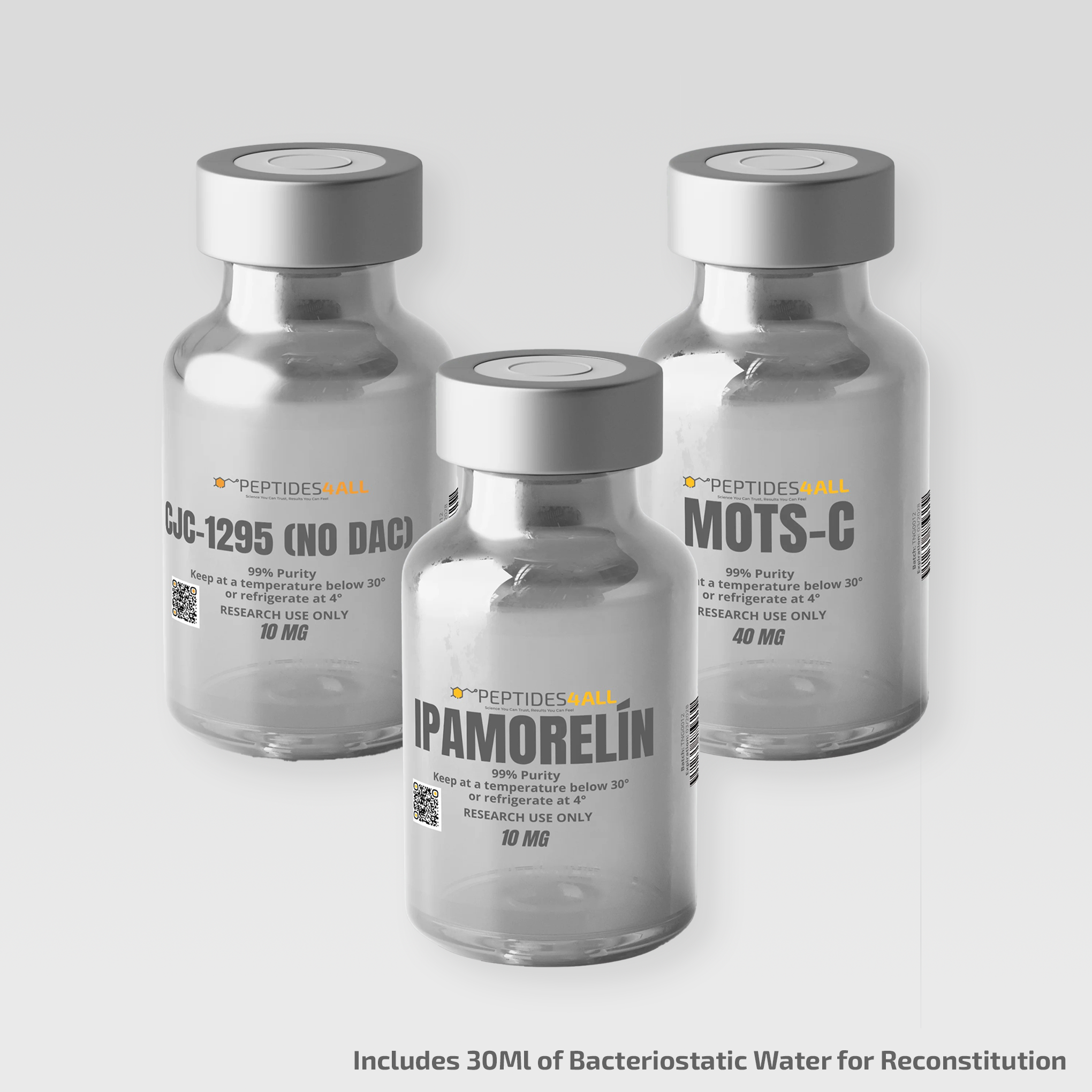 Power Pulse (CJC-1295 (NO DAC) + Ipamorelin + MOTS-c)