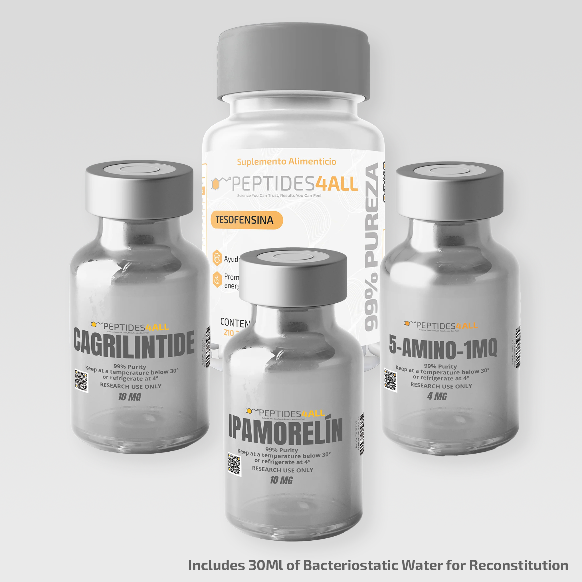 WEIGHT·OFF (Tesofensine + Cagrilintide + Ipamorelin + and 5-Amino-1MQ